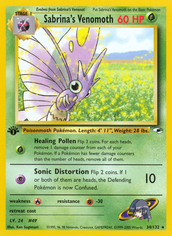 Sabrina's Venomoth: Gym Heroes