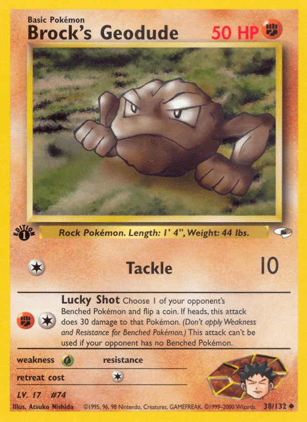 Brock's Geodude: Gym Heroes