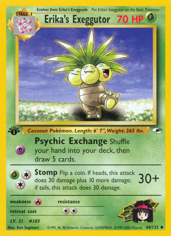 Erika's Exeggutor: Gym Heroes