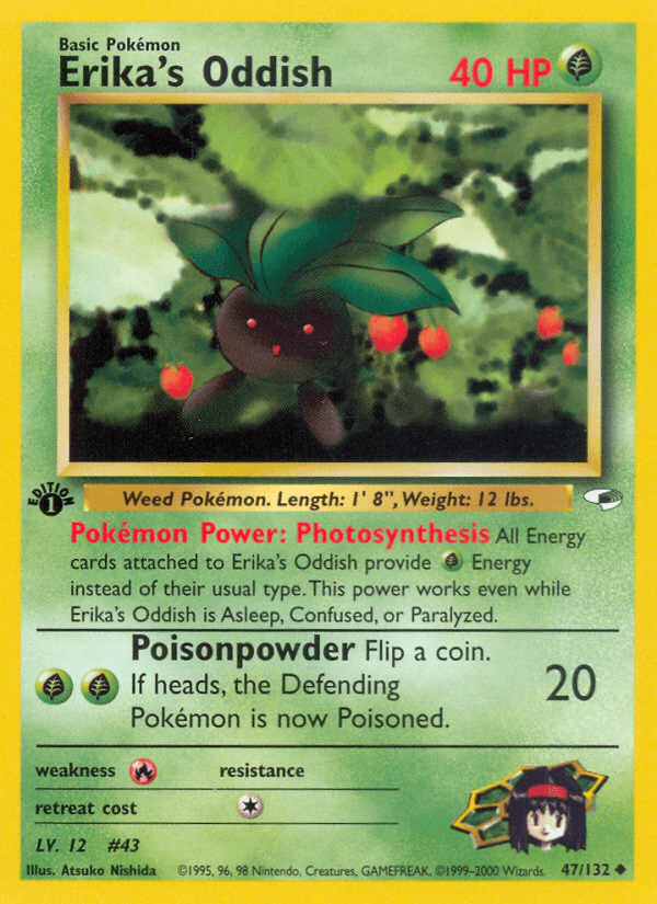 Erika's Oddish: Gym Heroes