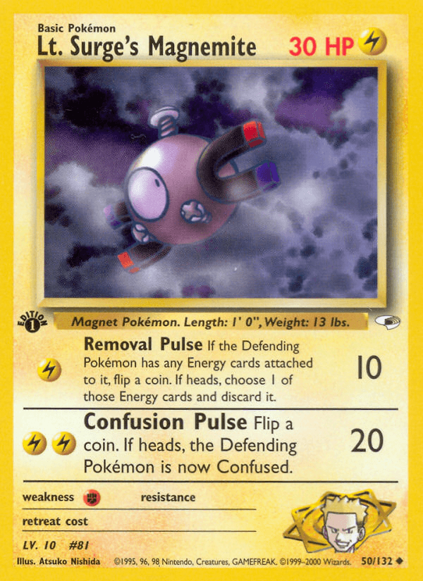 Lt. Surge's Magnemite: Gym Heroes
