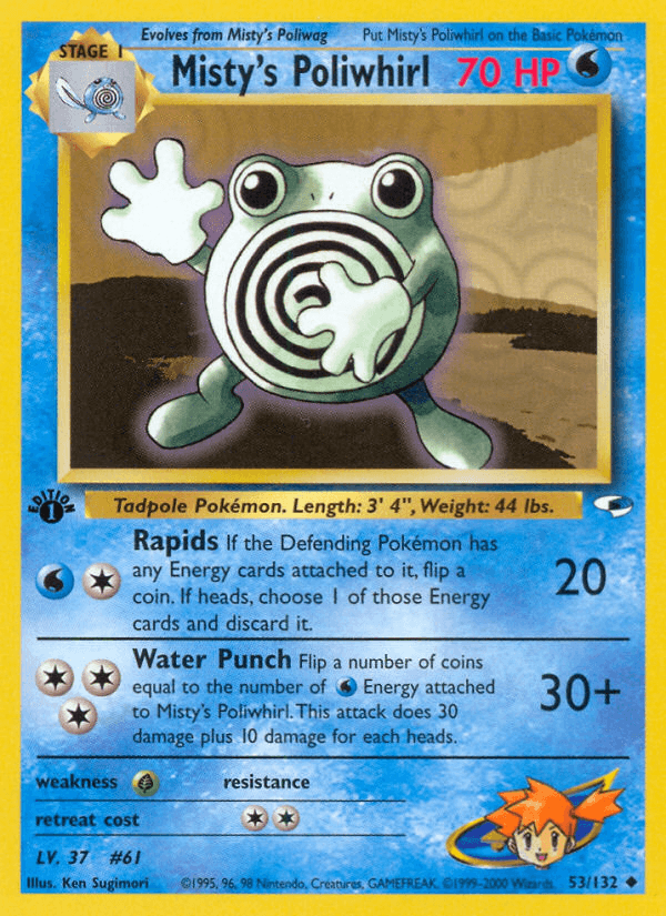 Misty's Poliwhirl: Gym Heroes