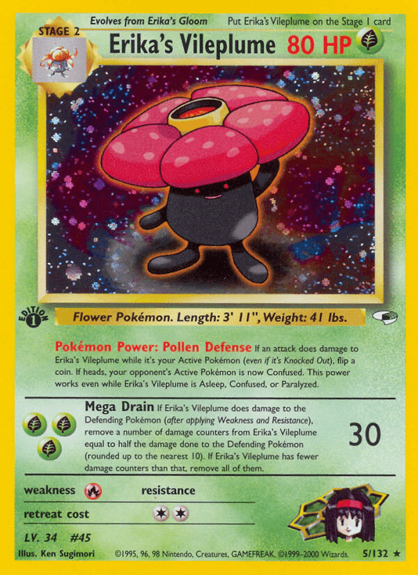 Erika's Vileplume: Gym Heroes