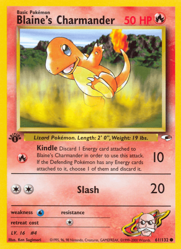 Blaine's Charmander: Gym Heroes