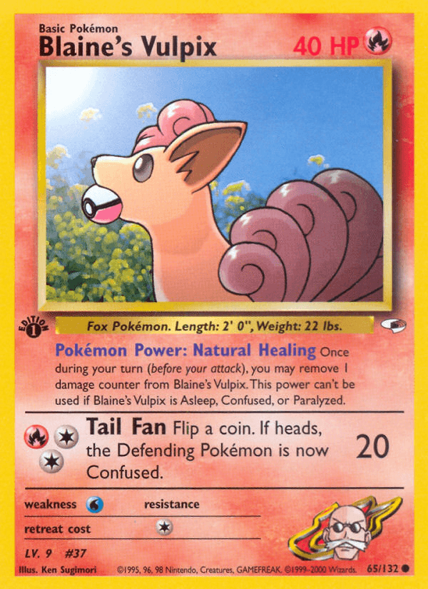 Blaine's Vulpix: Gym Heroes