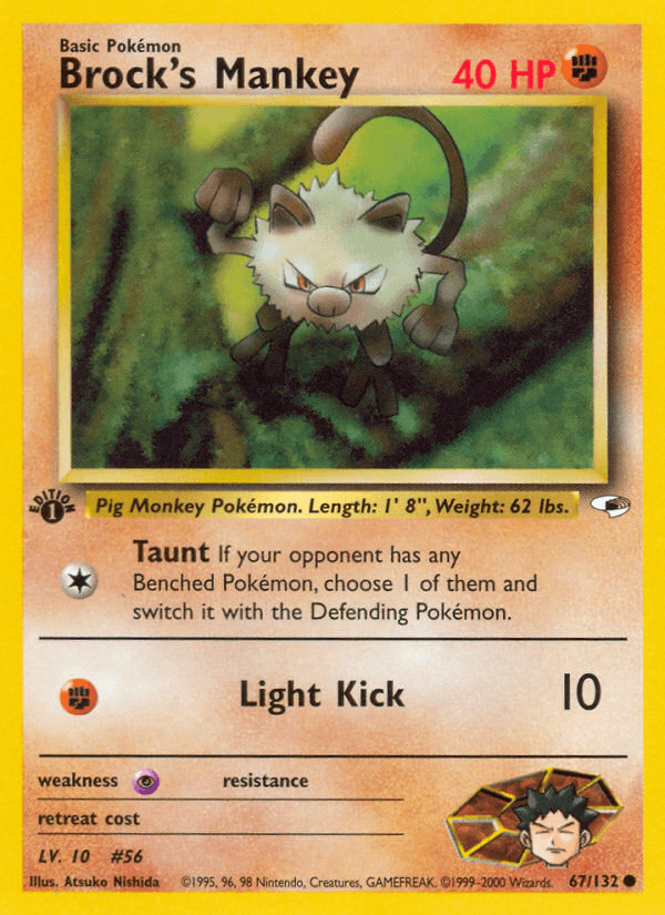 Brock's Mankey: Gym Heroes