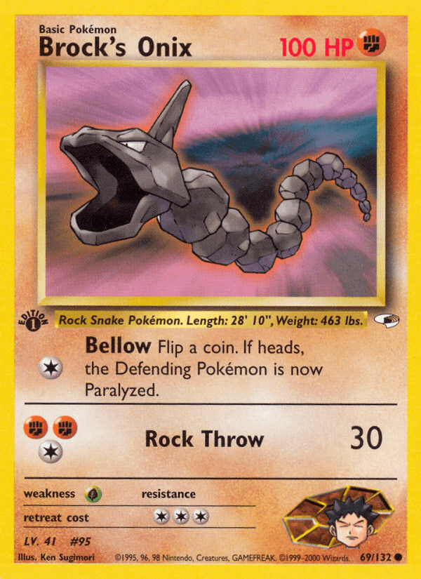 Brock's Onix: Gym Heroes