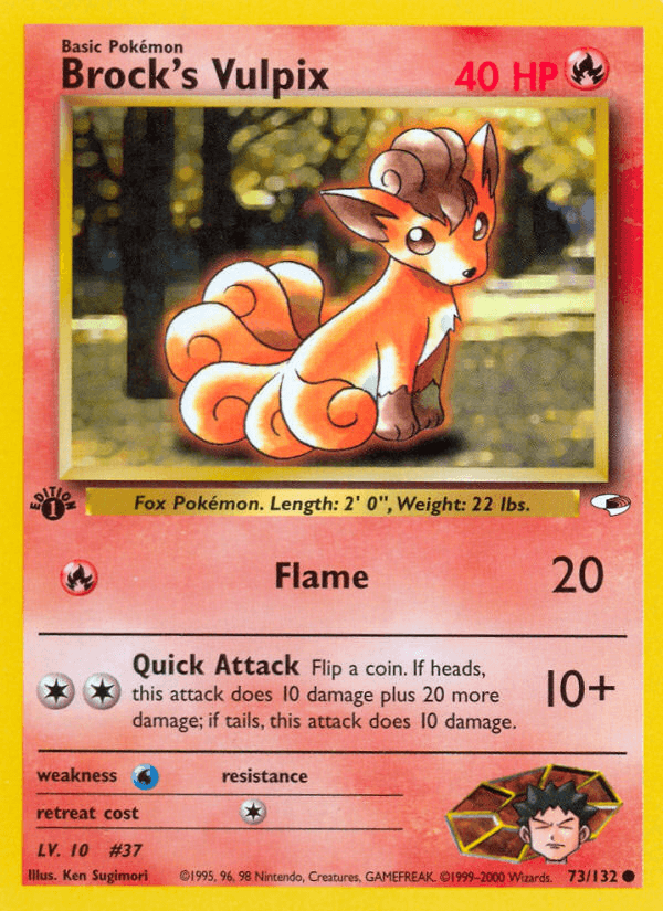 Brock's Vulpix: Gym Heroes
