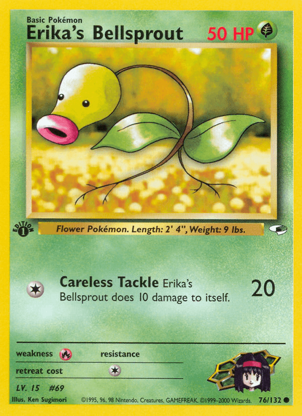 Erika's Bellsprout: Gym Heroes