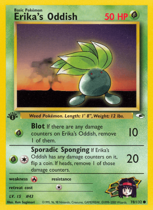 Erika's Oddish: Gym Heroes