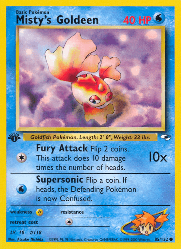 Misty's Goldeen: Gym Heroes