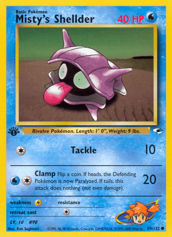 Misty's Shellder: Gym Heroes