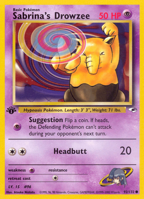 Sabrina's Drowzee: Gym Heroes