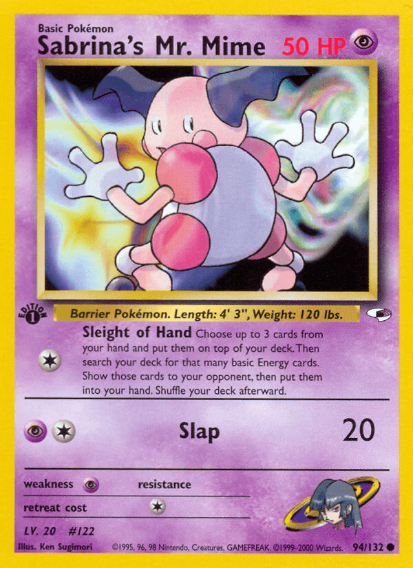 Sabrina's Mr. Mime: Gym Heroes