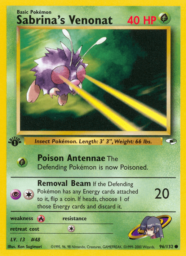 Sabrina's Venonat: Gym Heroes