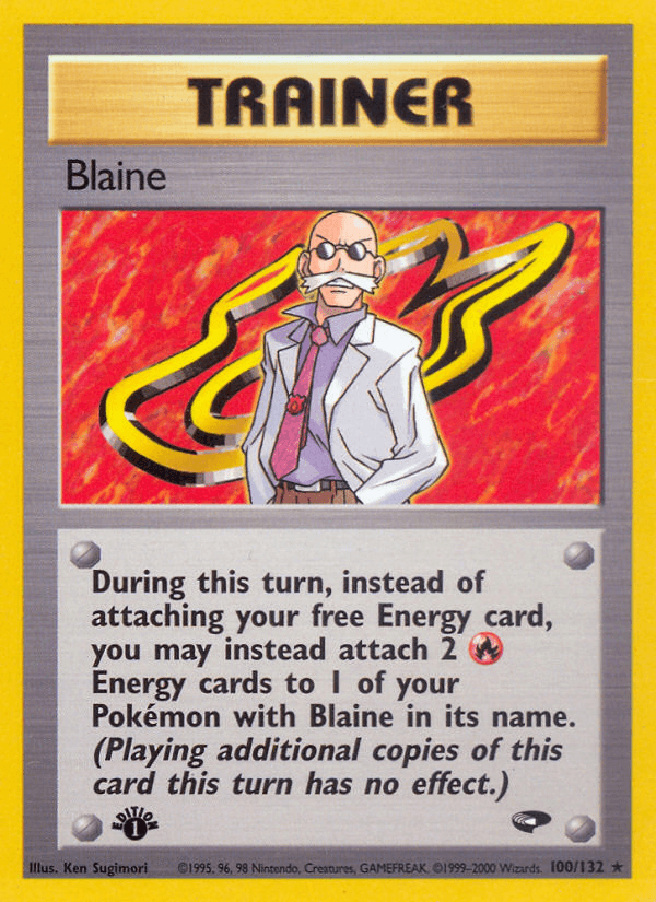 Blaine: Gym Challenge
