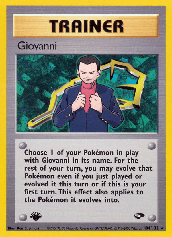 Giovanni: Gym Challenge