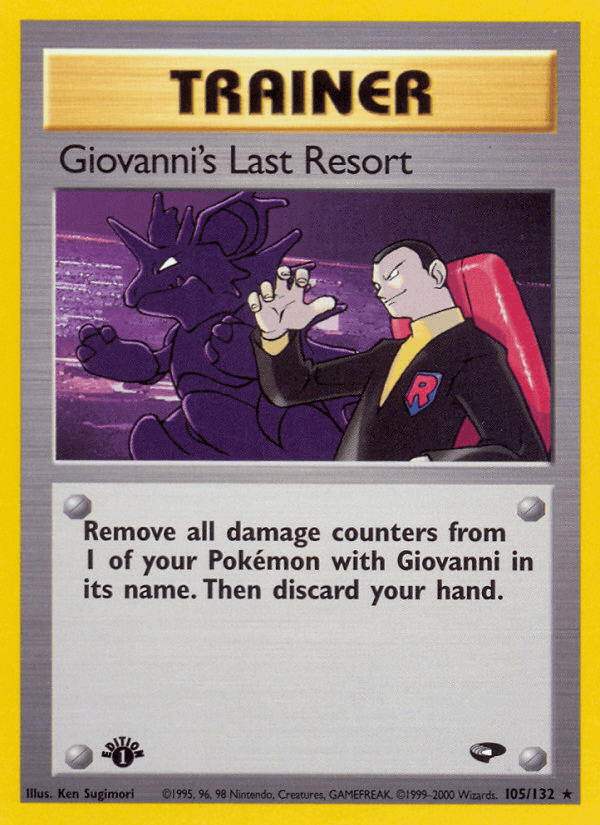 Giovanni's Last Resort: Gym Challenge