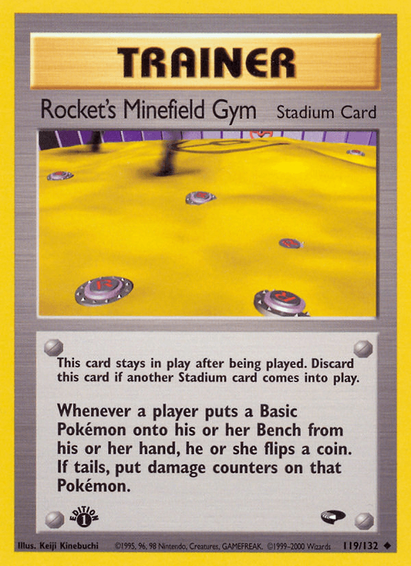 Rocket's Minefield Gym: Gym Challenge