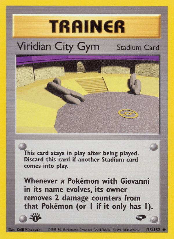 Viridian City Gym: Gym Challenge