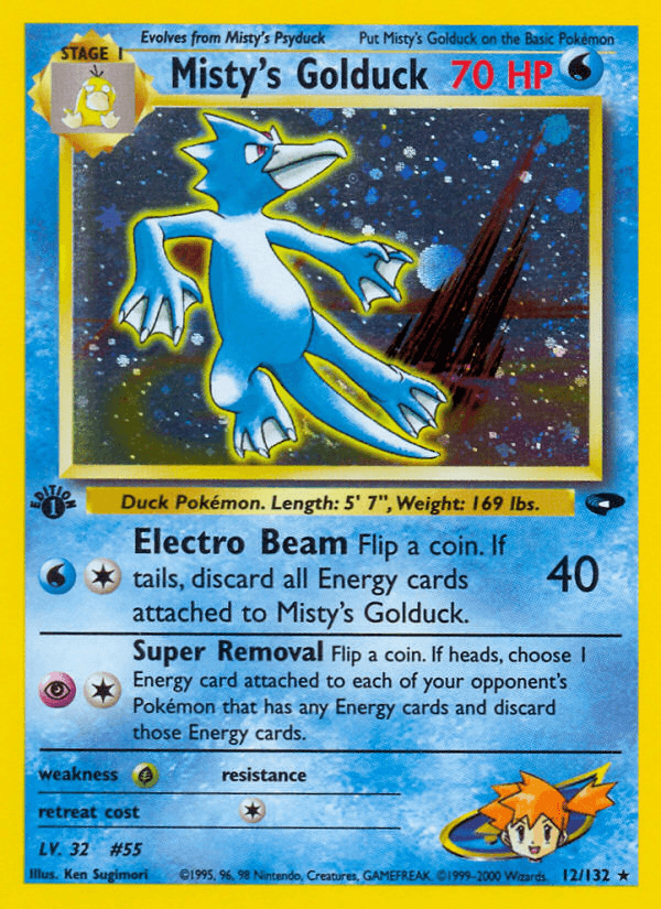 Misty's Golduck: Gym Challenge