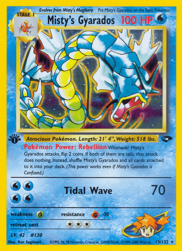 Misty's Gyarados: Gym Challenge