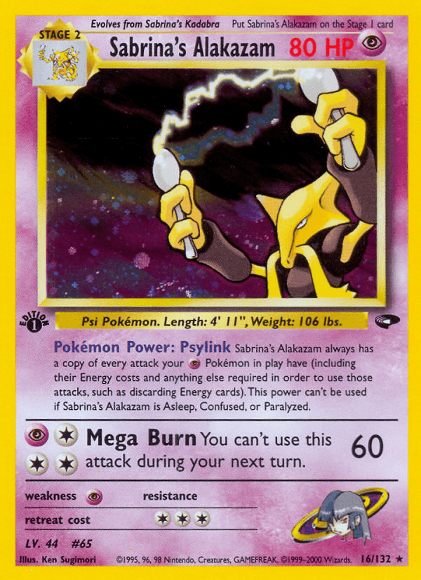 Sabrina's Alakazam: Gym Challenge