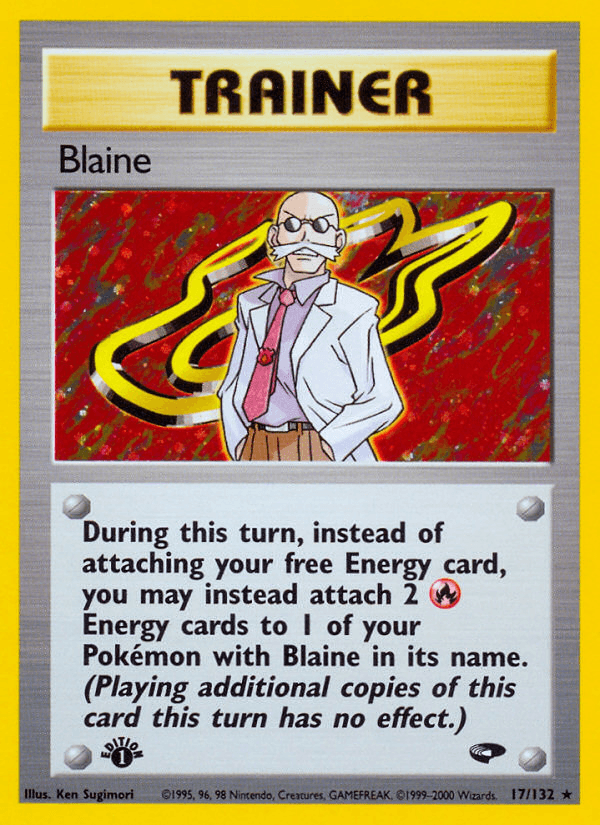 Blaine: Gym Challenge