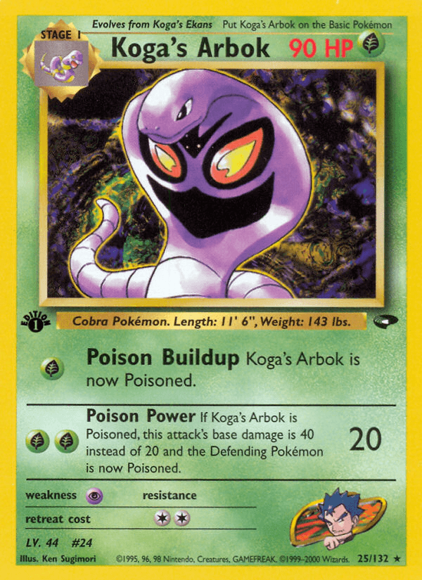 Koga's Arbok: Gym Challenge