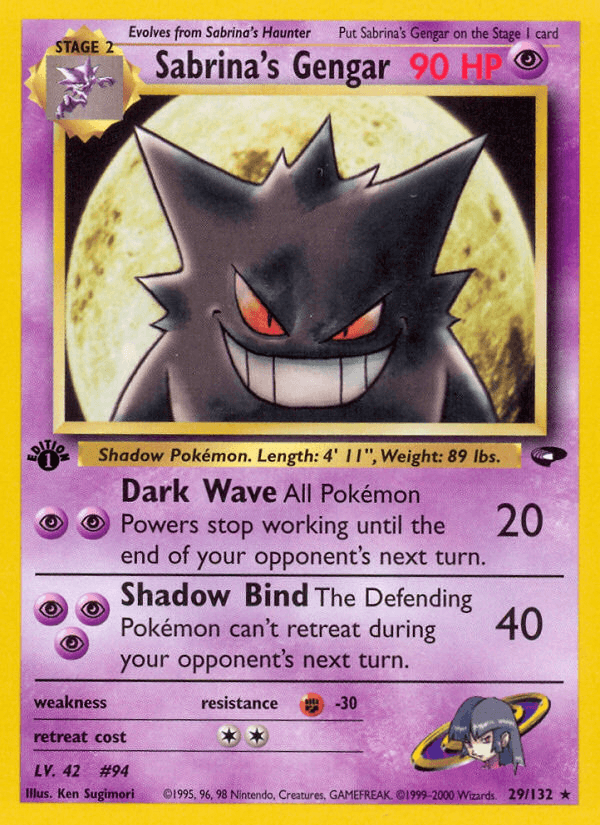 Sabrina's Gengar: Gym Challenge