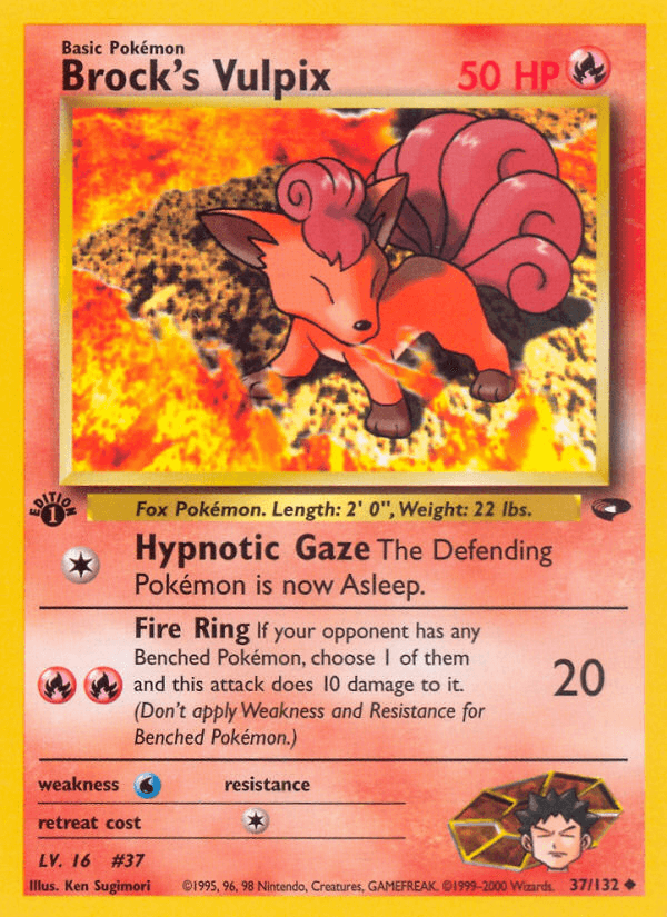 Brock's Vulpix: Gym Challenge