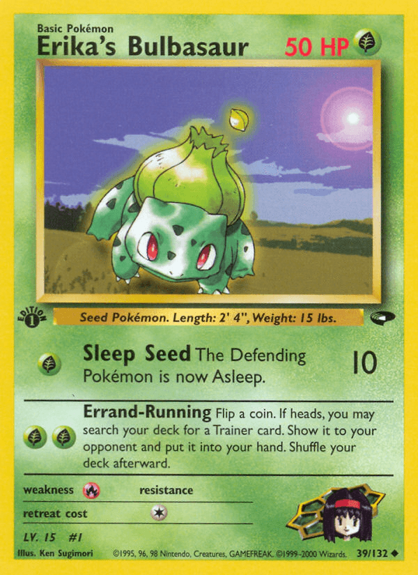 Erika's Bulbasaur: Gym Challenge