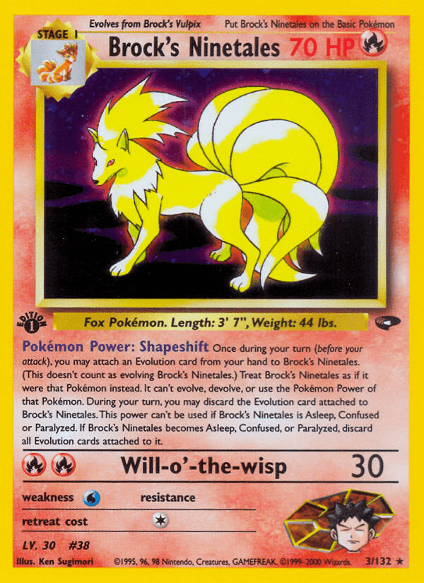 Brock's Ninetales: Gym Challenge