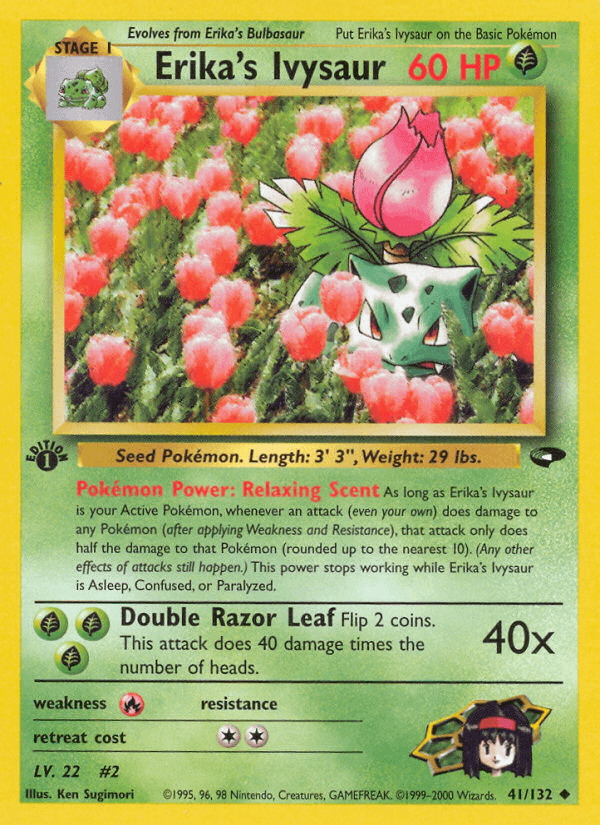 Erika's Ivysaur: Gym Challenge