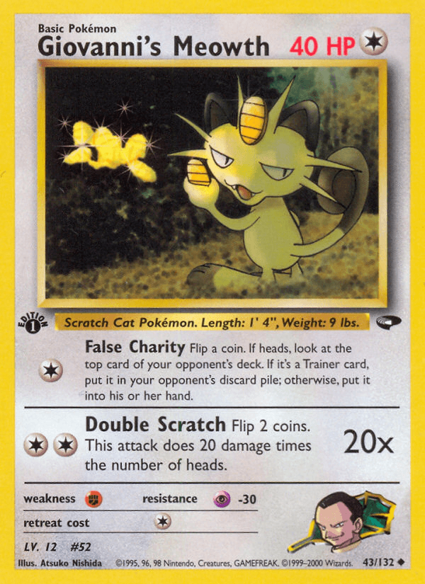 Giovanni's Meowth: Gym Challenge