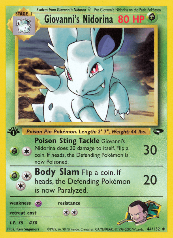 Giovanni's Nidorina: Gym Challenge