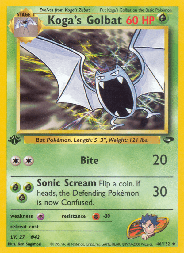 Koga's Golbat: Gym Challenge