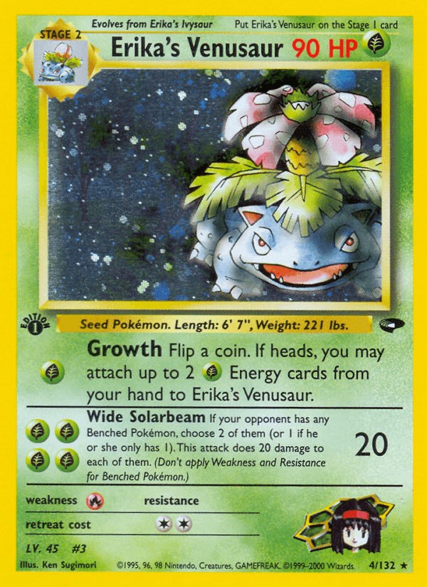 Erika's Venusaur: Gym Challenge