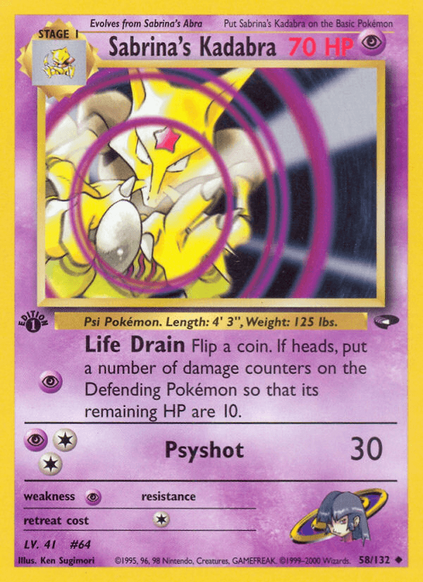 Sabrina's Kadabra: Gym Challenge