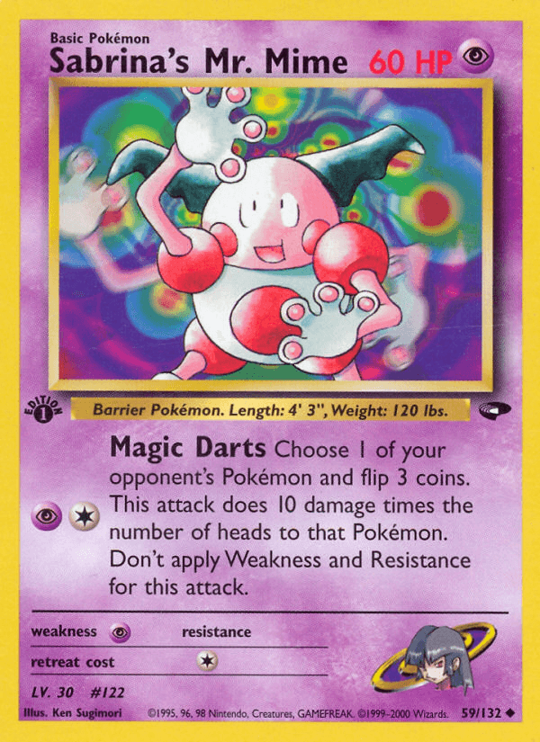 Sabrina's Mr. Mime: Gym Challenge