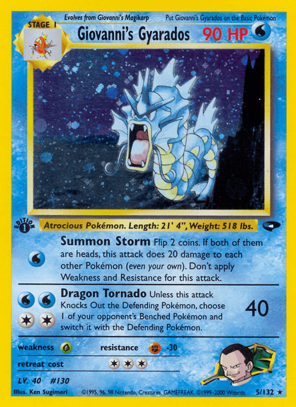 Giovanni's Gyarados: Gym Challenge