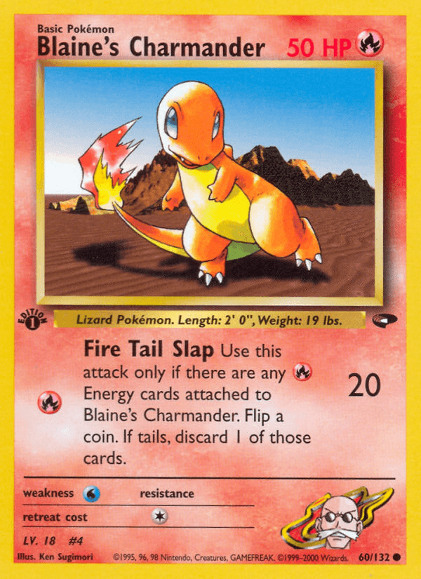 Blaine's Charmander: Gym Challenge