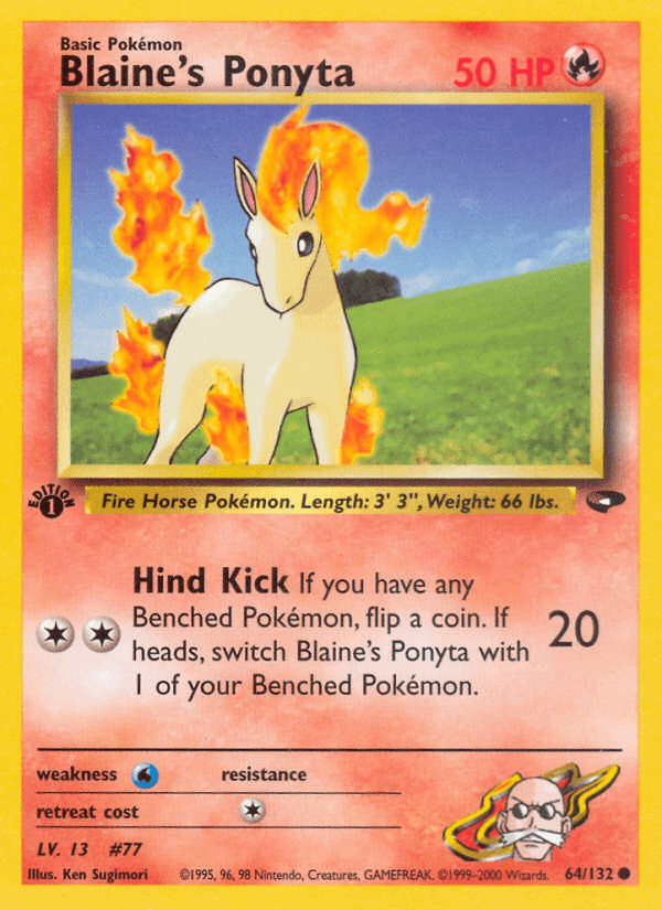Blaine's Ponyta: Gym Challenge
