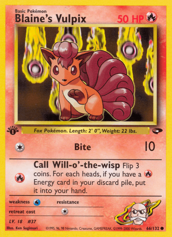 Blaine's Vulpix: Gym Challenge