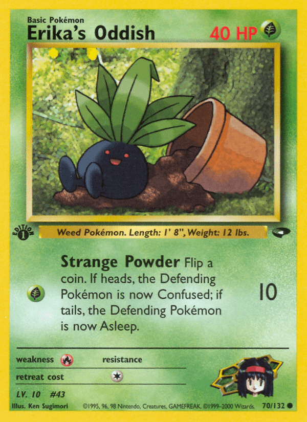 Erika's Oddish: Gym Challenge