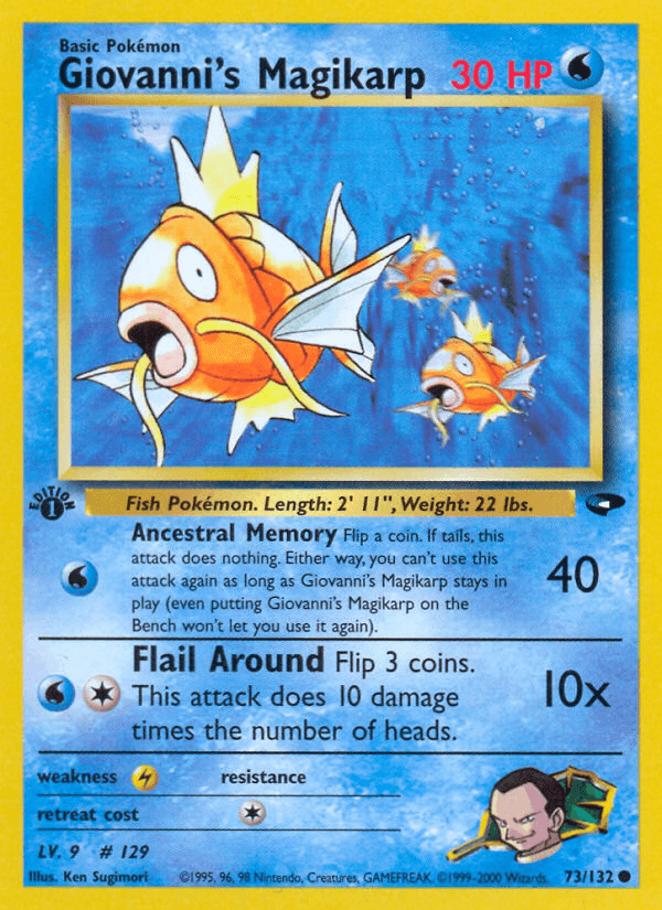 Giovanni's Magikarp: Gym Challenge