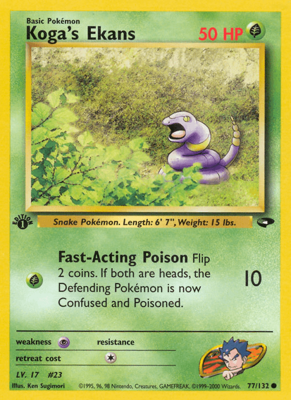 Koga's Ekans: Gym Challenge