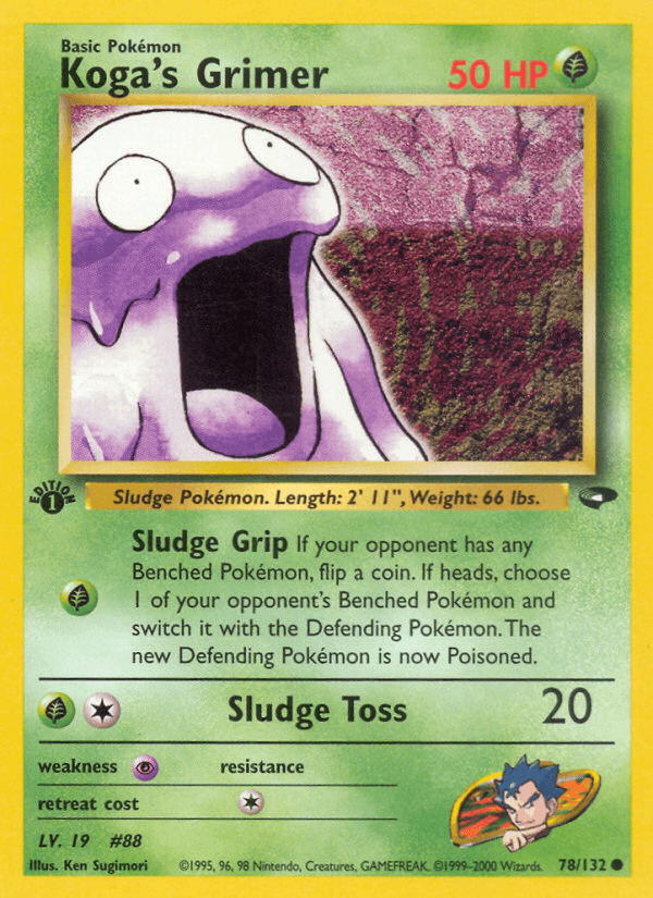 Koga's Grimer: Gym Challenge