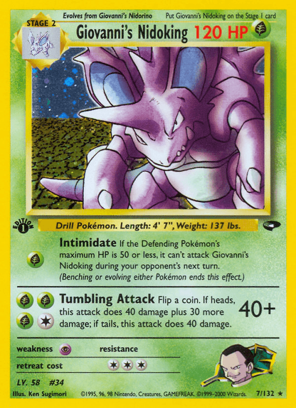 Giovanni's Nidoking: Gym Challenge