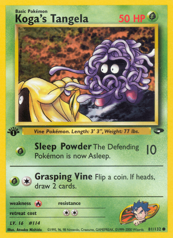 Koga's Tangela: Gym Challenge